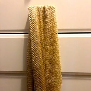 Gold sparkley scarf/shawl